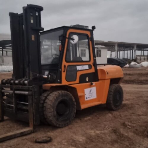 Renta de Montacarga de 7 Toneladas en Monterrey | Maniobras del Norte