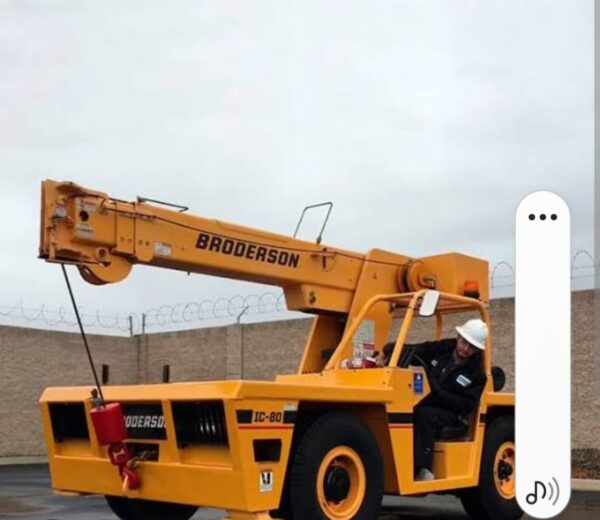 Renta grua Carry Deck 15000 libras